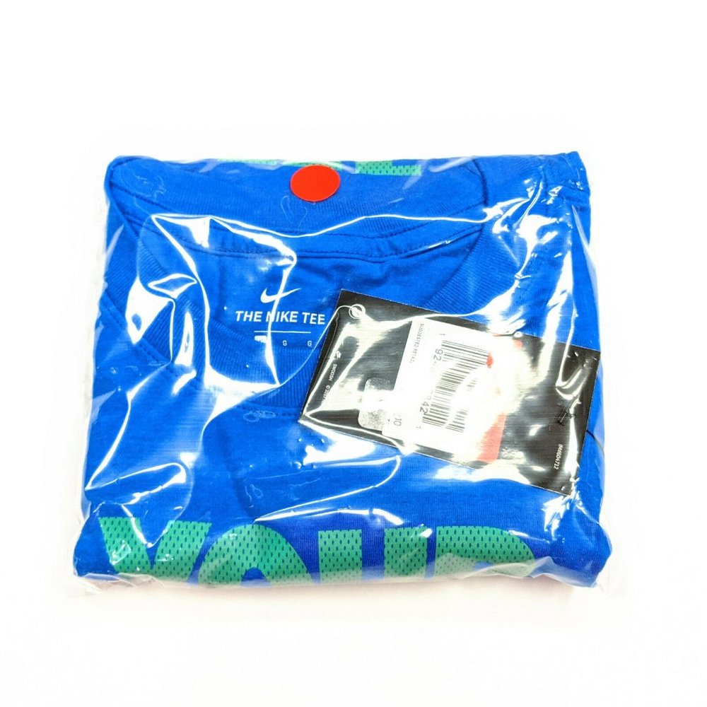 Nike Boy's T-Shirt Running Training Blue - Picture 6 of 6